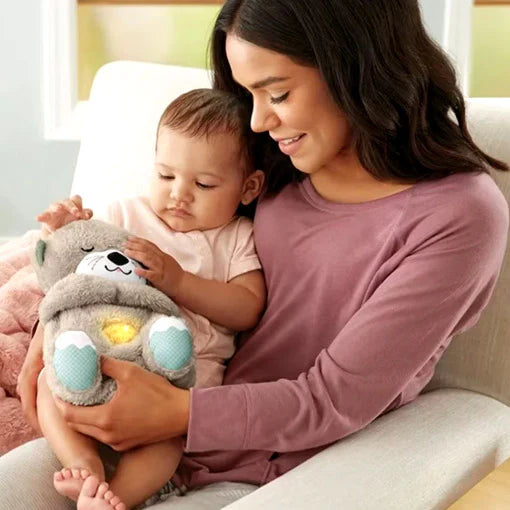PACK: Peluche Antiestrés + Lámpara ambiente – Paz, Luz y Respiración para Dormir Mejor